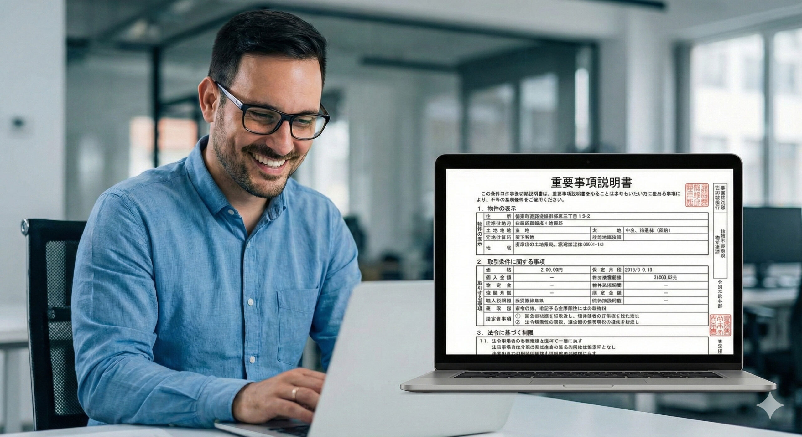 不動産売買契約書・重要事項説明書他翻訳