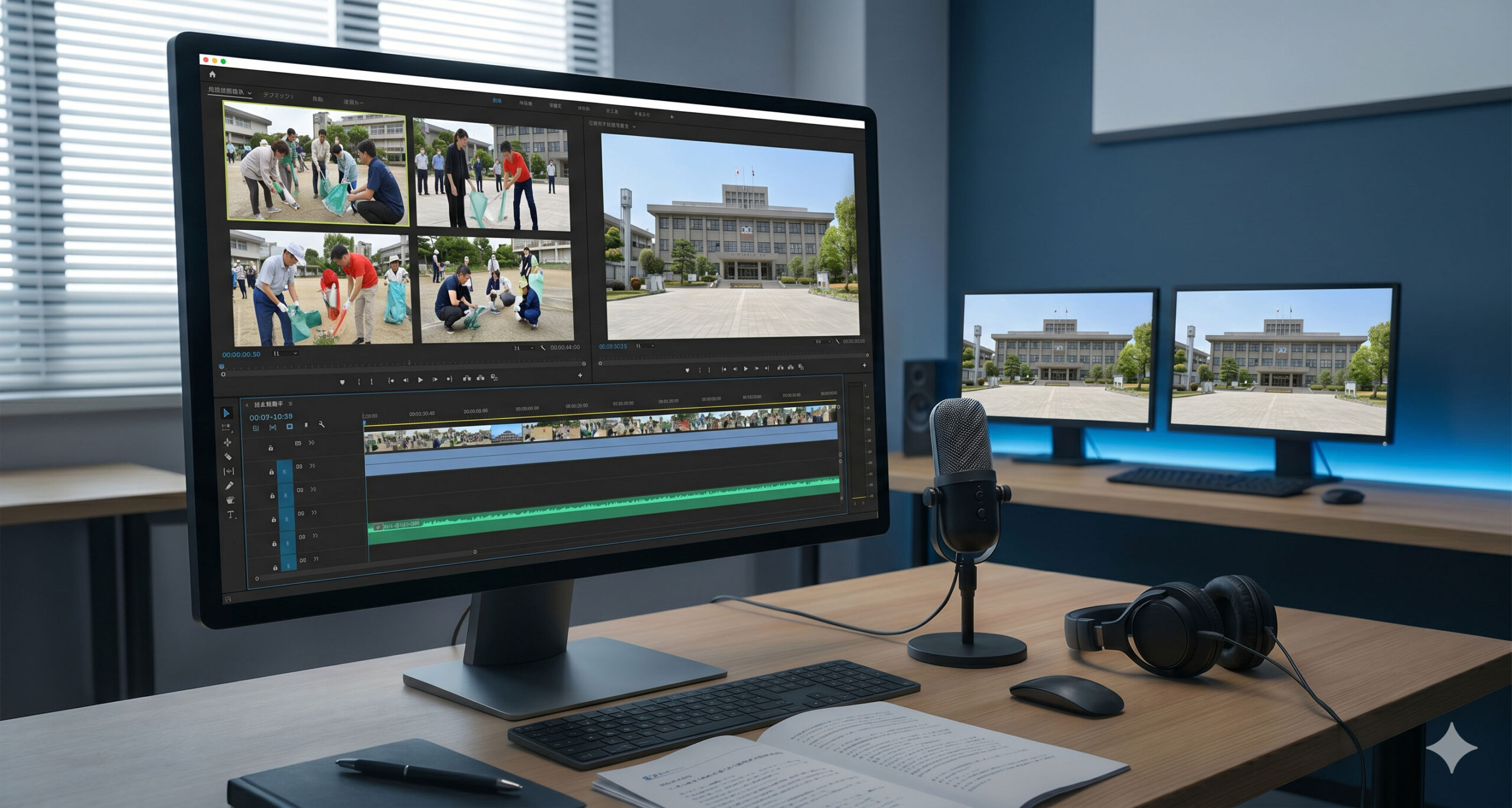 教育映像のナレーション・字幕・テロップ制作（日本語→英語・ベトナム語）