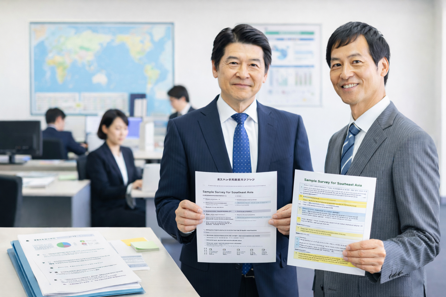 アンケート翻訳及びバックトランスレーション（インドネシア語、タイ語、ベトナム語、タガログ語→日本語）